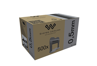 Nivelatori za pločice 0.5mm – Za profesionalnu montažu