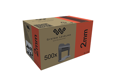 Nivelatori za pločice 2mm – Za profesionalnu montažu