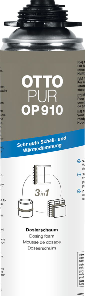 compare product OTTOPUR OP 910 Univerzalna Pur Pena za Montažu i Izolaciju