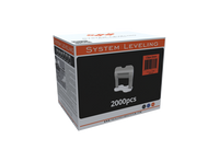 Tile Leveling Clips 2mm – Plastic Spacers for Professional Tile Installation