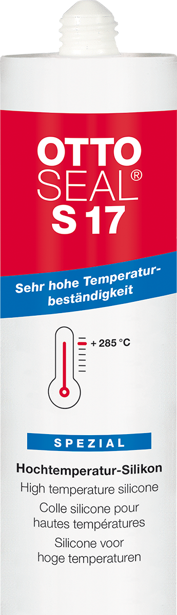OTTOSEAL S17 Vatrostalni Silikon 310ml - Crveno-braon (C65)