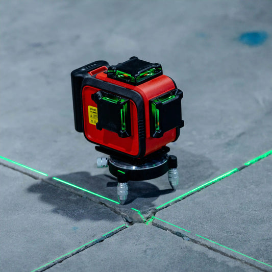 E3002 3D-Laser-Nivelliergerät mit 12 Linien und langlebigem 3000-mAh-Akku