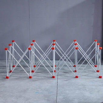 compare product E2010 Ekstrudirani aliminijumski radni sto za ploče sa 15 nogara, nosivost 1000kg