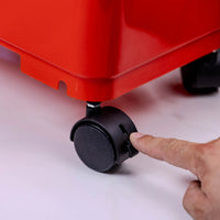 E2017 Reinigungseimer aus hochdichtem Polyethylen mit integriertem Rollensystem und 20 Litern Fassungsvermögen