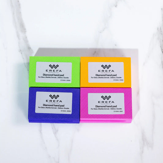 E1044 Diamant-Handpad mit vielseitigem Körnungsbereich und kompaktem Design für präzises Finish