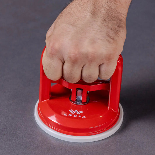 E1001 Einzel-Saugnapf mit 123 mm NBR-Silikon und 50 kg vertikaler Griff