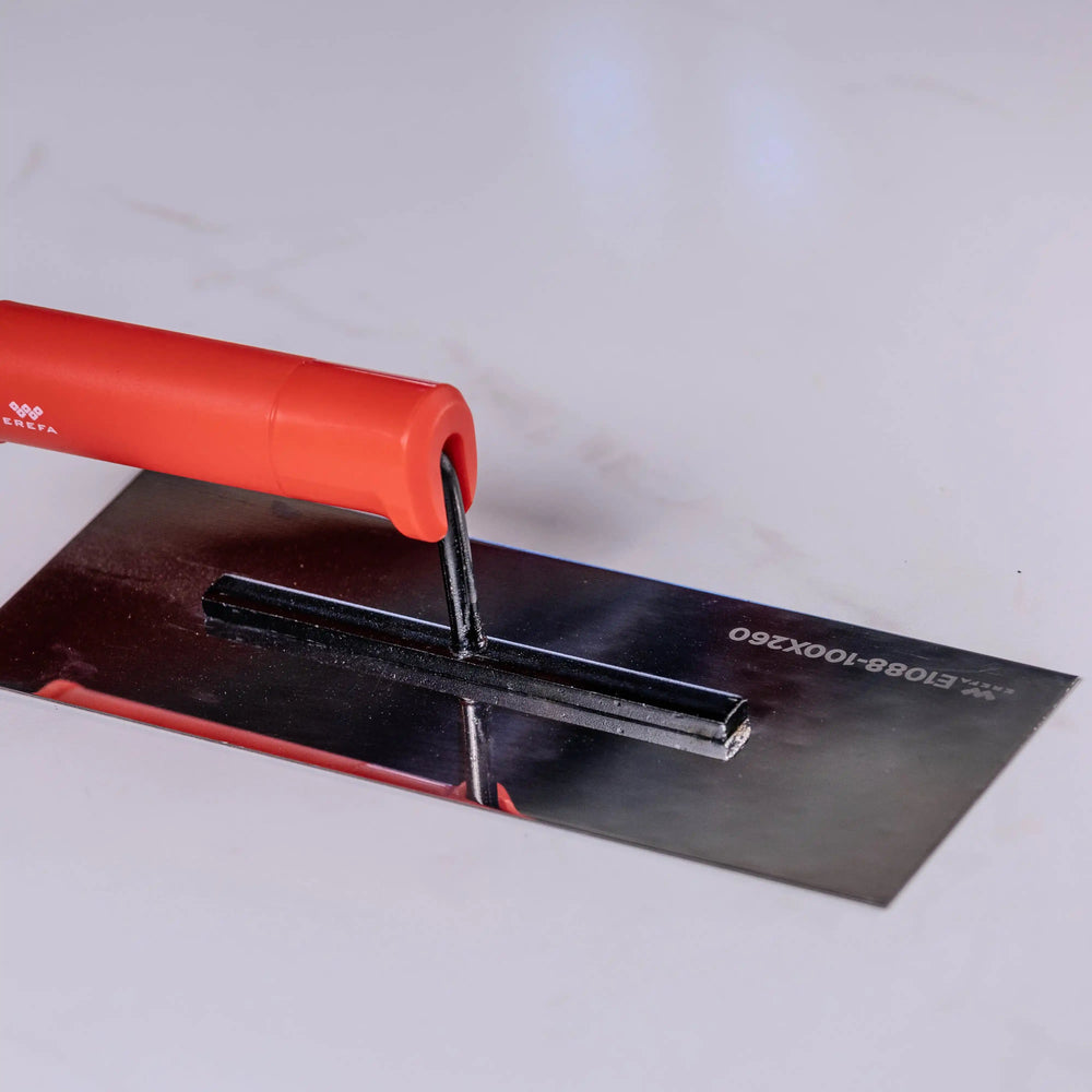 E1088 Edelstahl-Kellenset mit ergonomischen Griffen