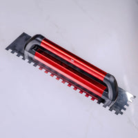 E1017 Inox gleterica sa alu drškom-12mm zubi